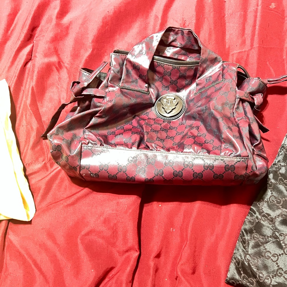 Gucci small monogram bag
